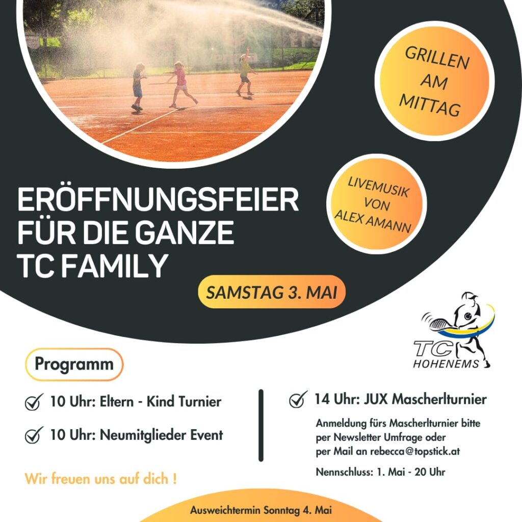 Eröffnung Tc Hohenems 2025