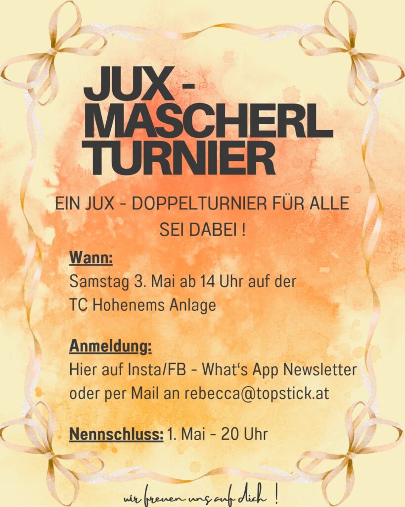 TC Hohenems Mascherl Turnier 2025